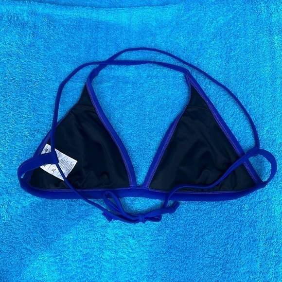 Sporti Active Tie Back Bikini Top Royal Blue UPF 50+ Removable pads COPY - Picture 5 of 5